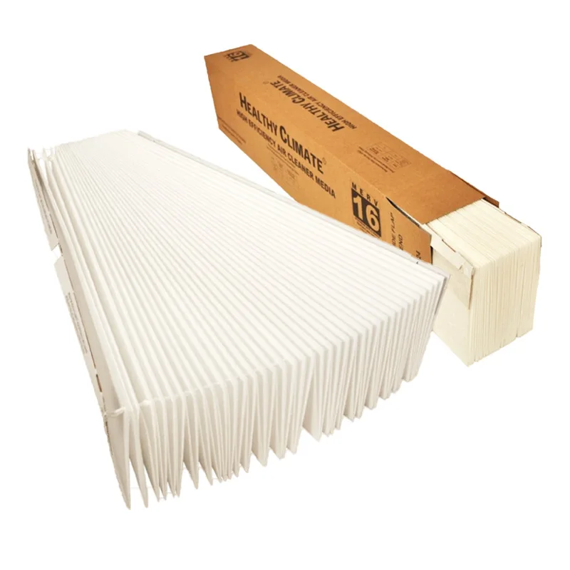 air filter paper customized compatible with Lennox X0444 For MERV 10 air filter cartridge