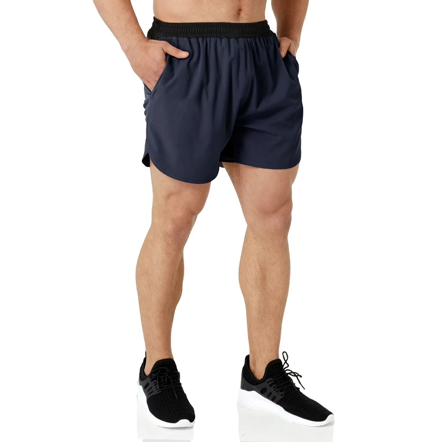 Mens Workout Fitness Shorts Sport Running Gym Compression Shorts mens workout shorts with Good quality