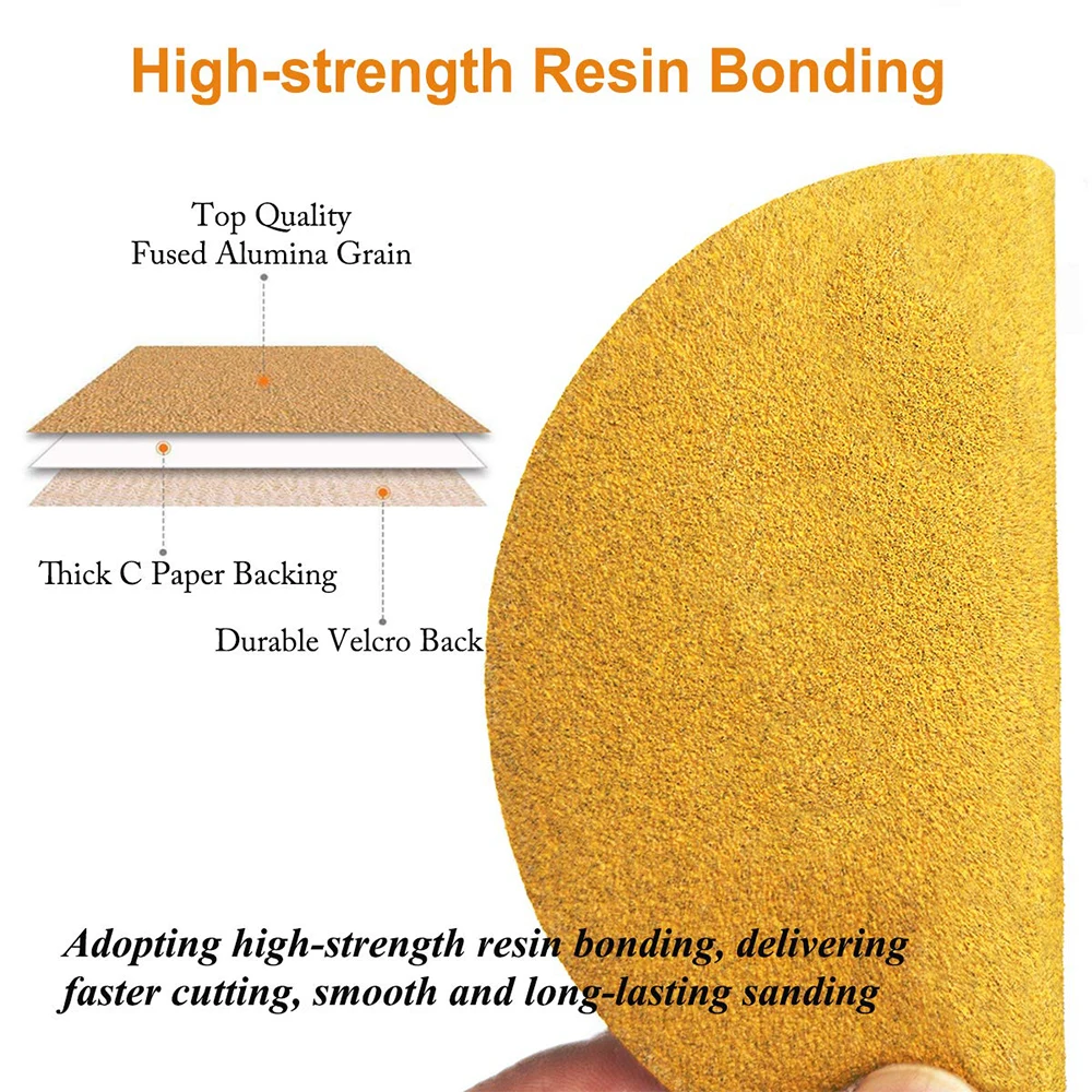 Фабричная поставка оксида алюминия полировка прямоугольник 2 дюймов 100x70 мм черный наждачные круги 6-дюймовый без отверстий крюк и петля