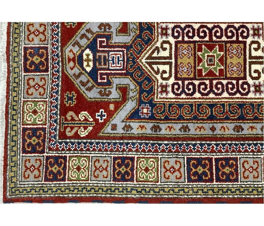 Affordable Hand Knotted Carpet for Living Room I Colourful Decorative Rug for all Season I Trendy Area Rug