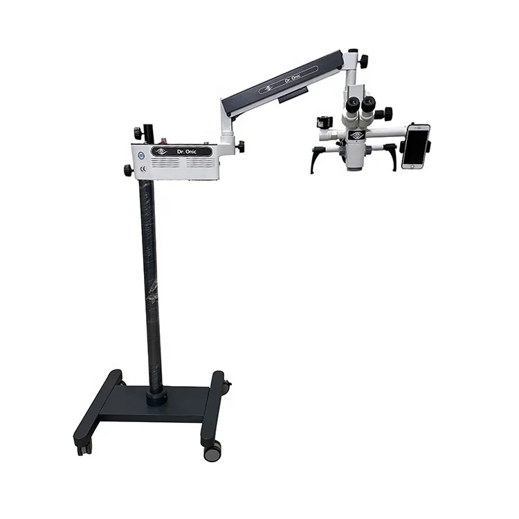 Dental Operating Microscope Tilt Head 3 Step Magnification DentX-6