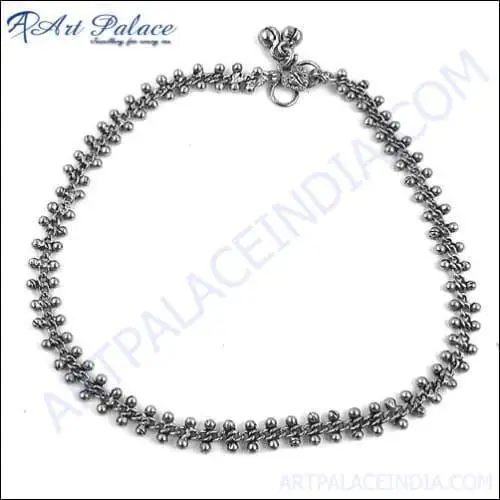 German Silver Anklet Fashionable Silver Anklet Solid Silver Anklet