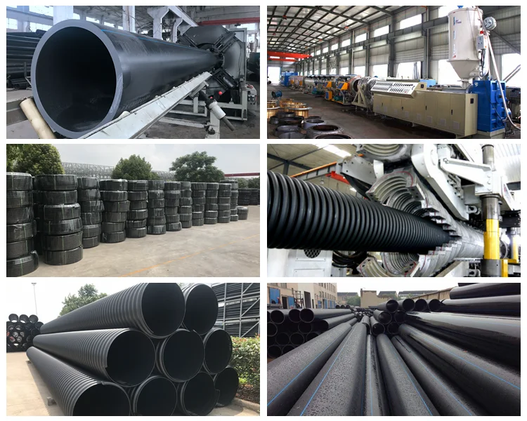 16mm Material Plastic Irrigation Hdpe Pipe Id Printed Polyethylene Hdpe Pipe 24 Inch 50mm 225mm Prices