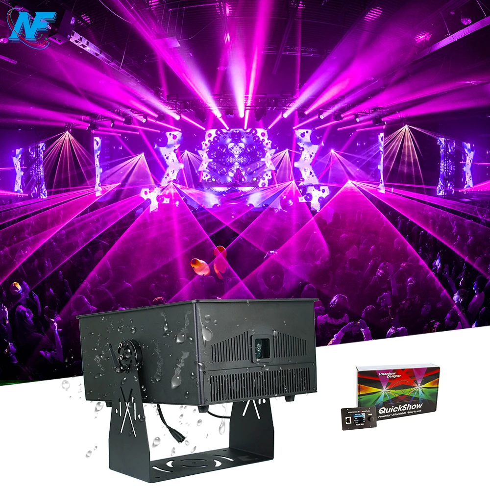 High power Advertising pangolin FB4 30W edit text waterproof party Long Distance 3D animation 30 watt projector