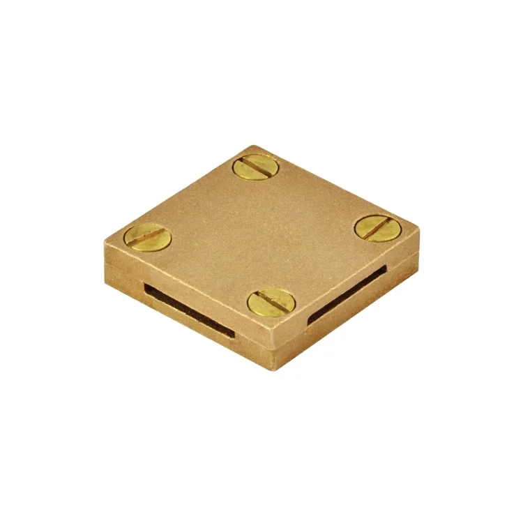 Новое поступление, латунный зажим для квадратной ленты 25x3, квадратный зажим, плоский заземляющий клейкий зажим для защиты освещения