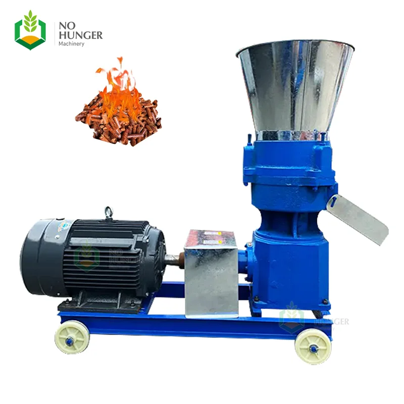 Factory Sale Wooden Cotton Seed Hull Rice Husk Straw Grass Wood Sawdust Pellet Machine For Making Wood Pellets