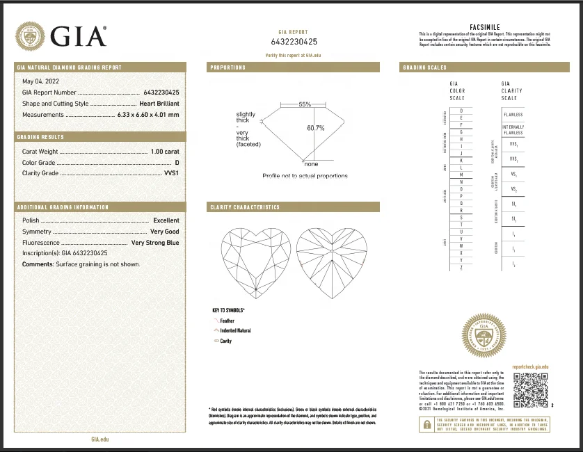 Heart Cut Loose diamonds lab grown diamond fancy shape polished diamond for women gifts