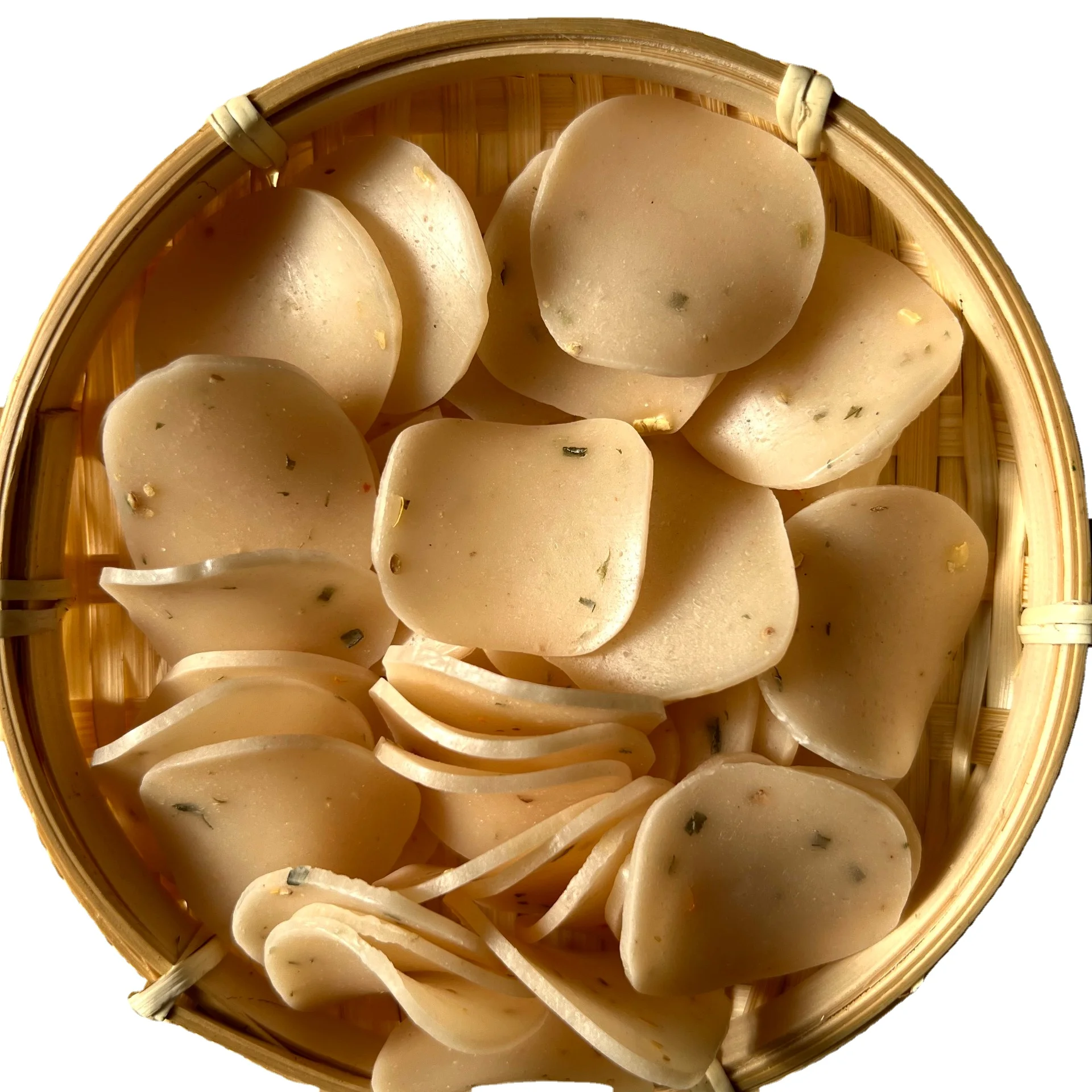 Крекеры с креветками натурального цвета от экспортера Южного Меконга во Вьетнаме _ Whatsapp