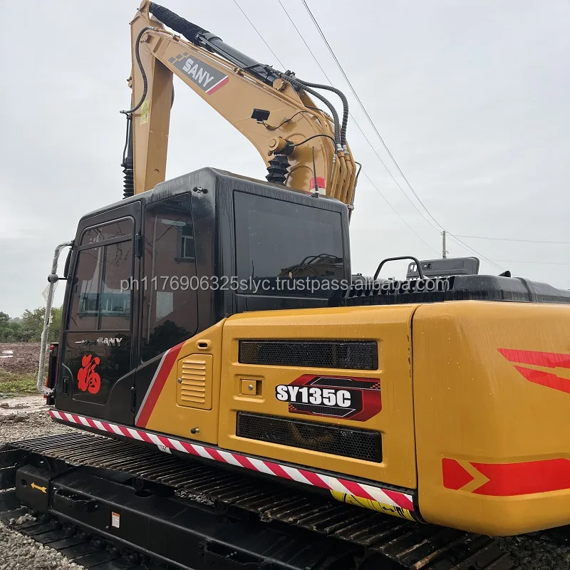 The Price Of Energy Mining sany sy135c Excavation machines Used excavator in Colombia VietNam cambodia africa benin Ghana