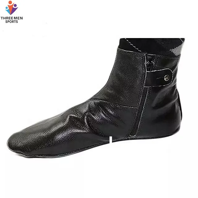 best quality thin Lightweight Waterproof customized Easy to Put on Leather Socks for men and women Made of Genuine Leather