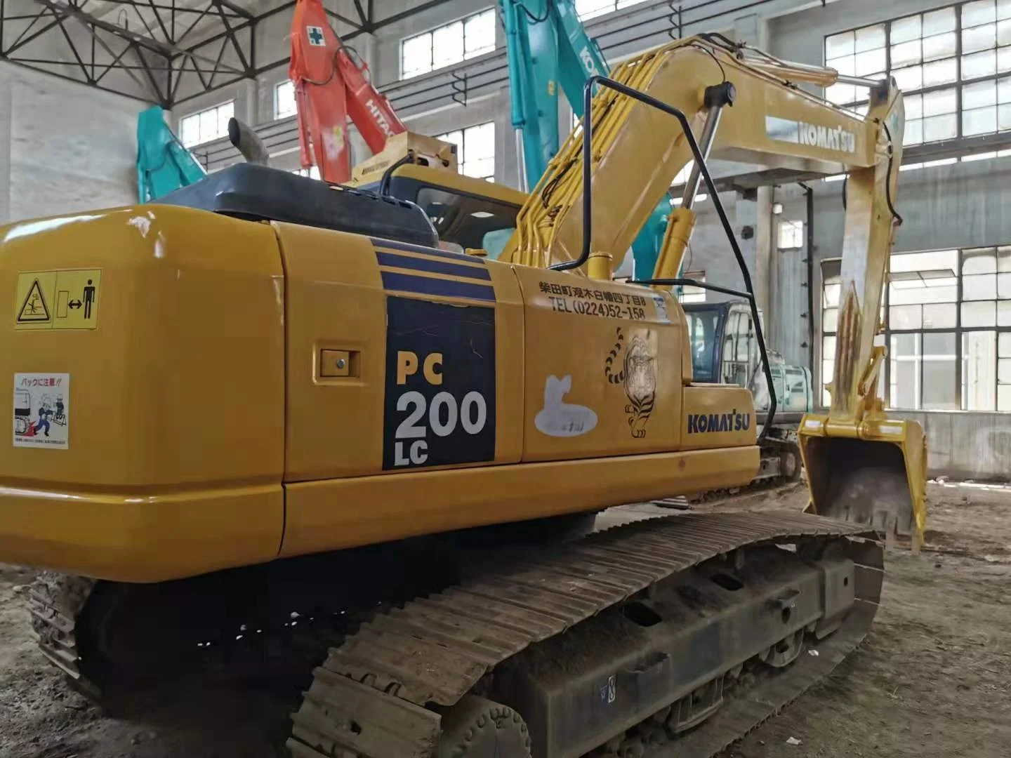 used komatsu pc200lc-7 excavator pc200lc crawler digging equipment pc200lc-6 & pc200lc-8 eksavator 20 t