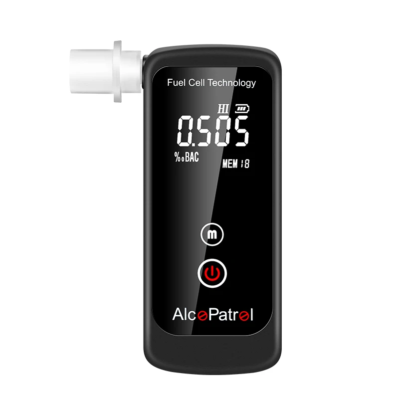 018-3 Professional Breath Alcohol Tester Breathalyzer Alcohol Checker DUI EN16280