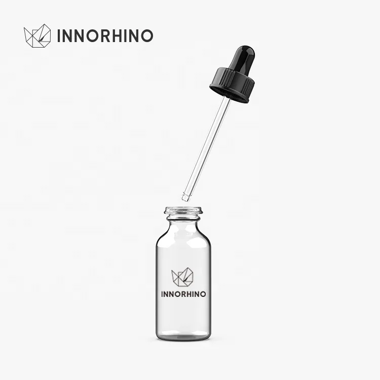 Crown No Drip Glass Olive Oil Dropper Bottle INNORHINO