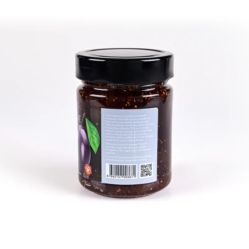 Plum Jam Fruit Preserves Organic Natural Gourmet Level No Sugar Fresh Jams Best Selling Grade Pure Healthy