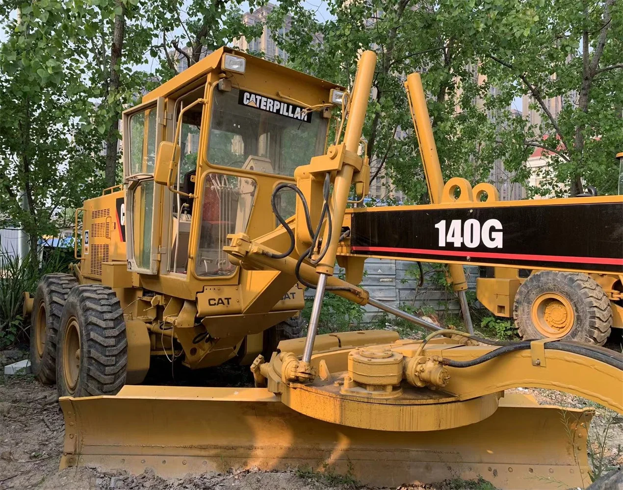 Cheap high efficiency Used Motor Graders CAT 140G /good working condition Caterpillar 16G 140G 140H Motor Grader
