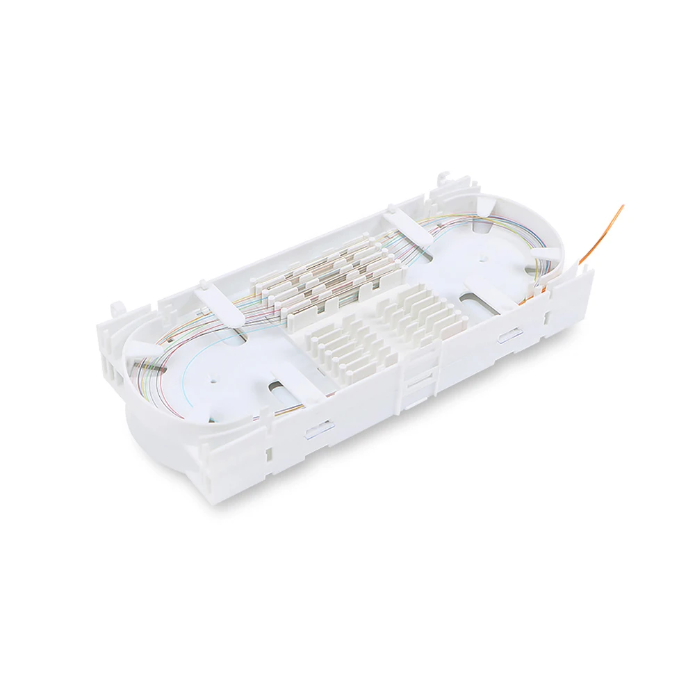 FCST01206 Optical Fiber Cable Splice Tray 12 core ABS Material