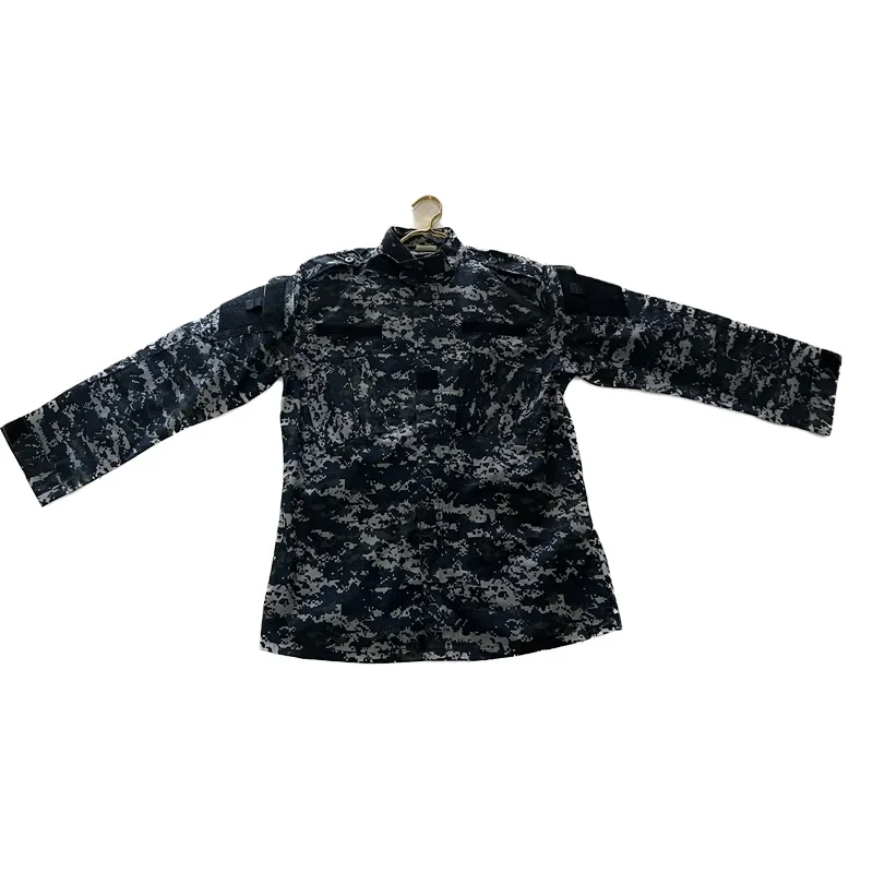 ACU Urban Blue Custom Support various fabric color and style customization ACU uniform suit