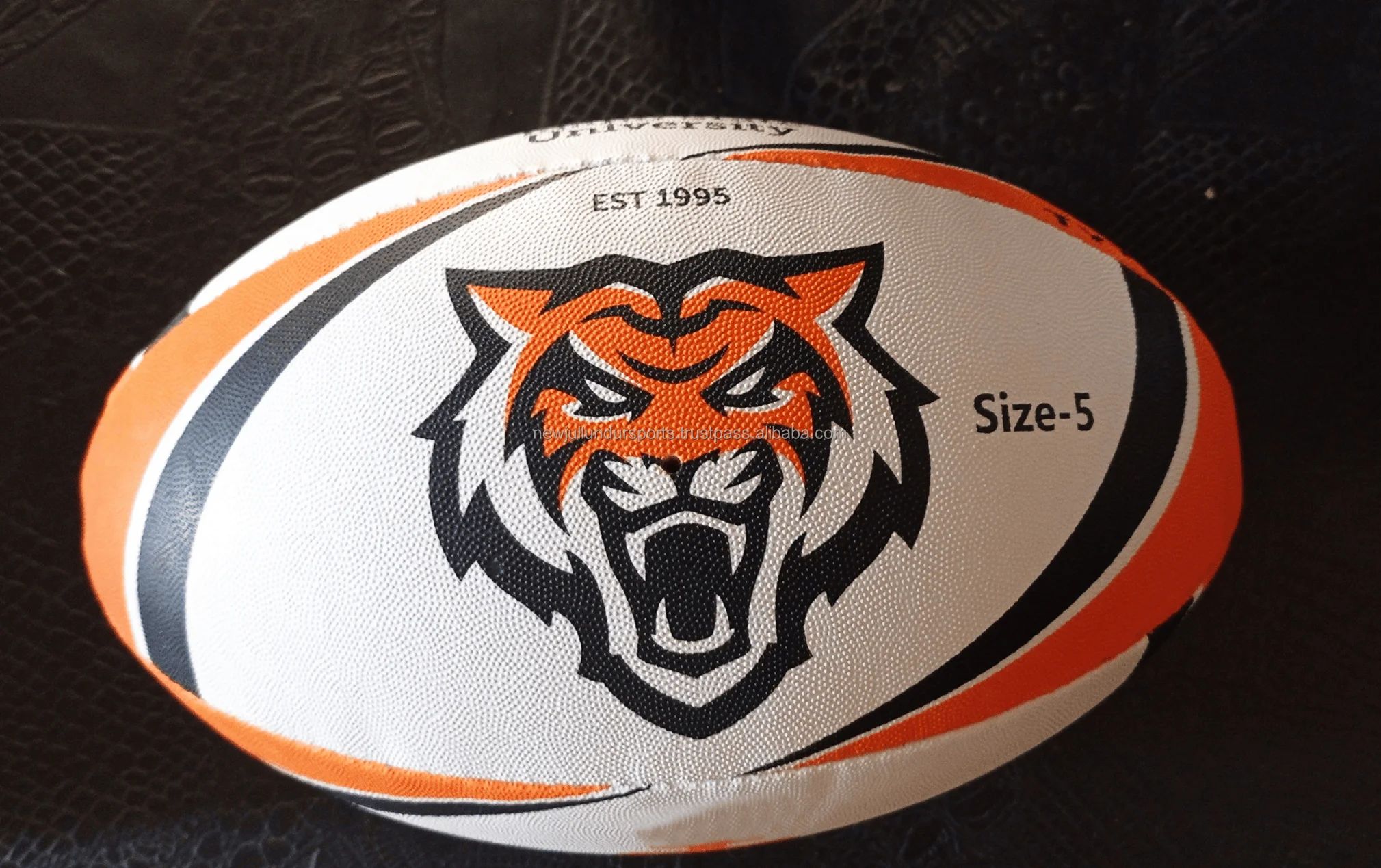 Premium Match Rugby ball Synthetic rubber Practice Rugby Ball Manufacturer Company Made In India