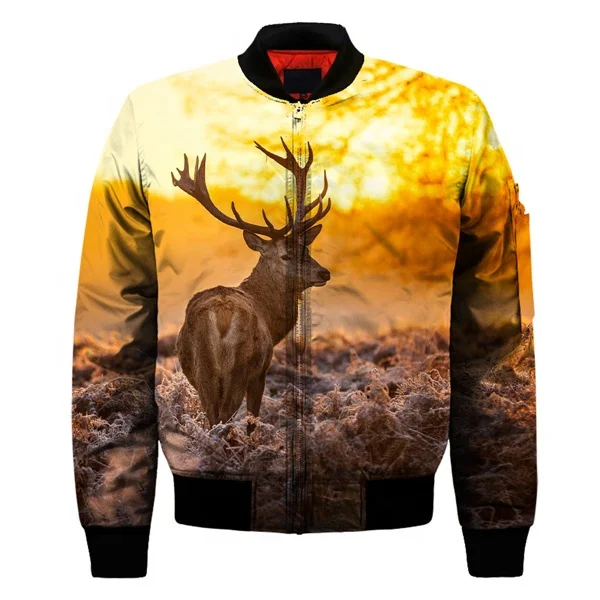Mens Bumper Jacket Latest Fashion New Design Customized Sublimation Bomber Jacket