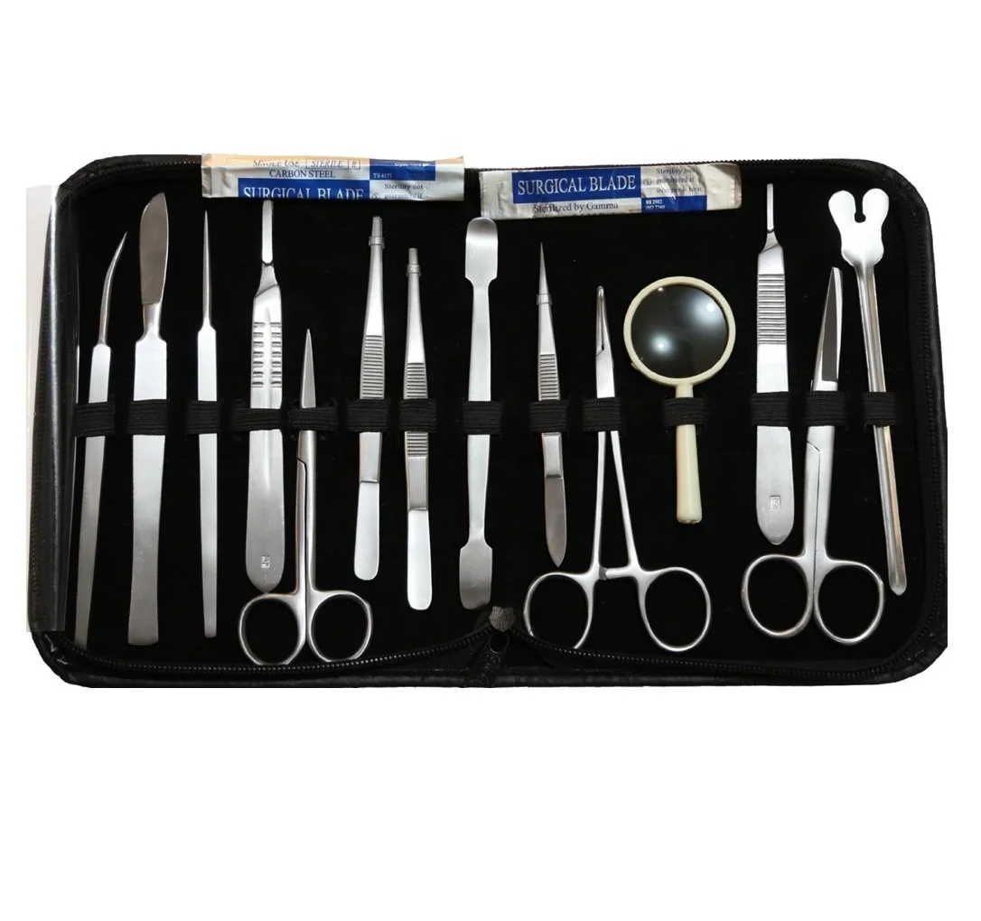 High Quality Top Value Hot Sale 2024 Surgical Instruments Professional Medical Medical Student Dissection Kit