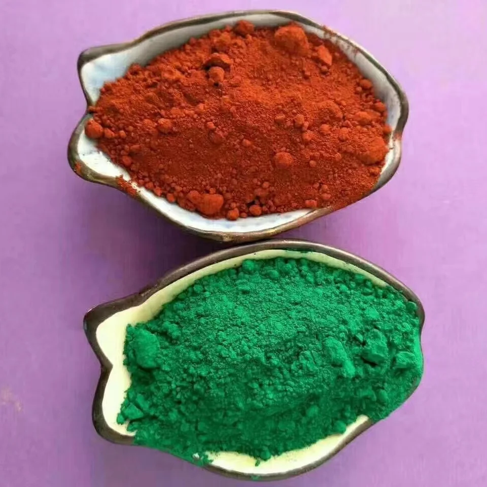 Wholesale Priced Ferric Oxide Iron Oxide Pigment Iron Oxide Green 5605 For Coating Paint