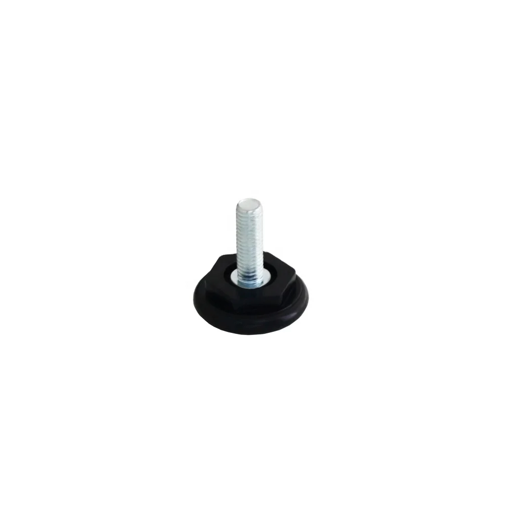 Plastic Adjustable Glide Leveling Foot With Screw For Tabla And Chair