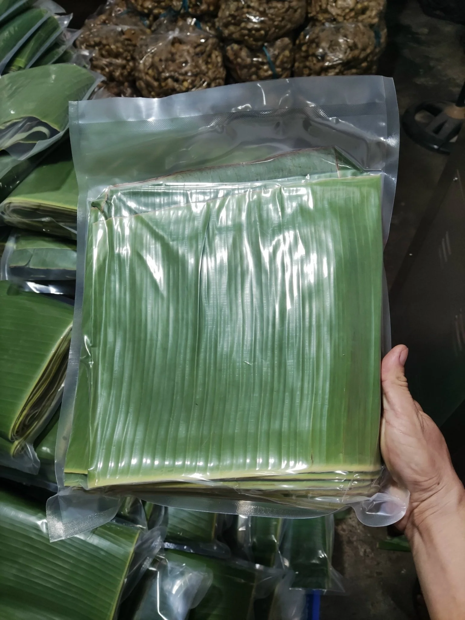Высококачественные банановые листья для покрытия пищевой упаковки продукты сельского хозяйства с конкурентоспособным рисом