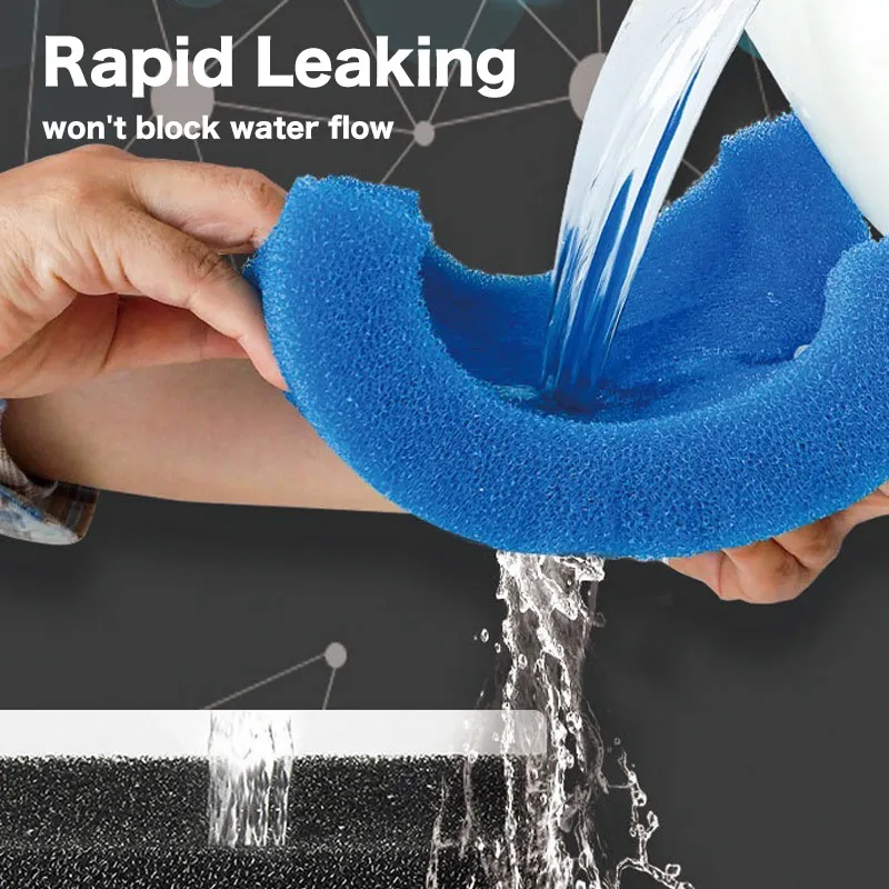 Reusable washable 10-80PPI water filter  sponge for swimming pool Aquarium