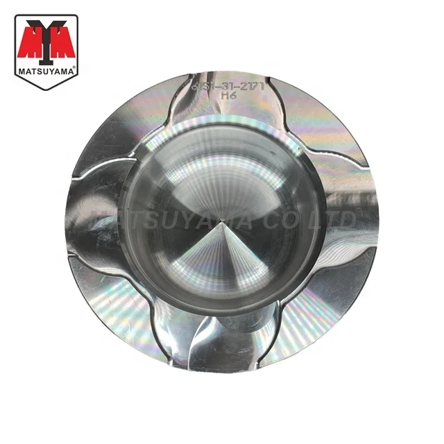 6151-31-2071 6151312071 S6D125 S6D125-1 поршневой комплект для мини-экскаватора Komatsu бульдозер D85A D83E