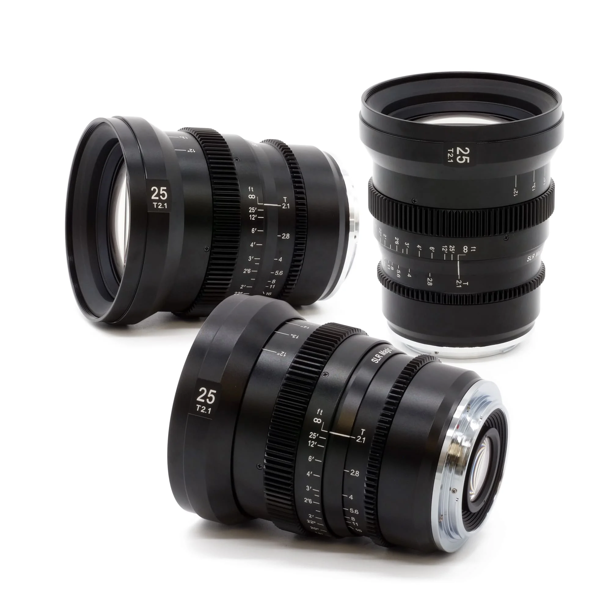 SLR Magic APO MicroPrime 25 мм T2.1 Полнокадровый широкоугольный кинообъектив и основной Объектив Ручная фокусировка для Canon EF-mount