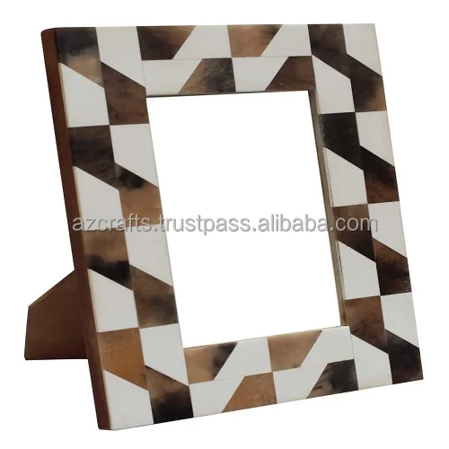 Blue Bone Inlay Photo Frame