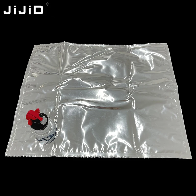 JiJiD Customized 5 L 10l 20 L Drink Package Coffee Water Juice Aluminum Bag In Box With Dispenser