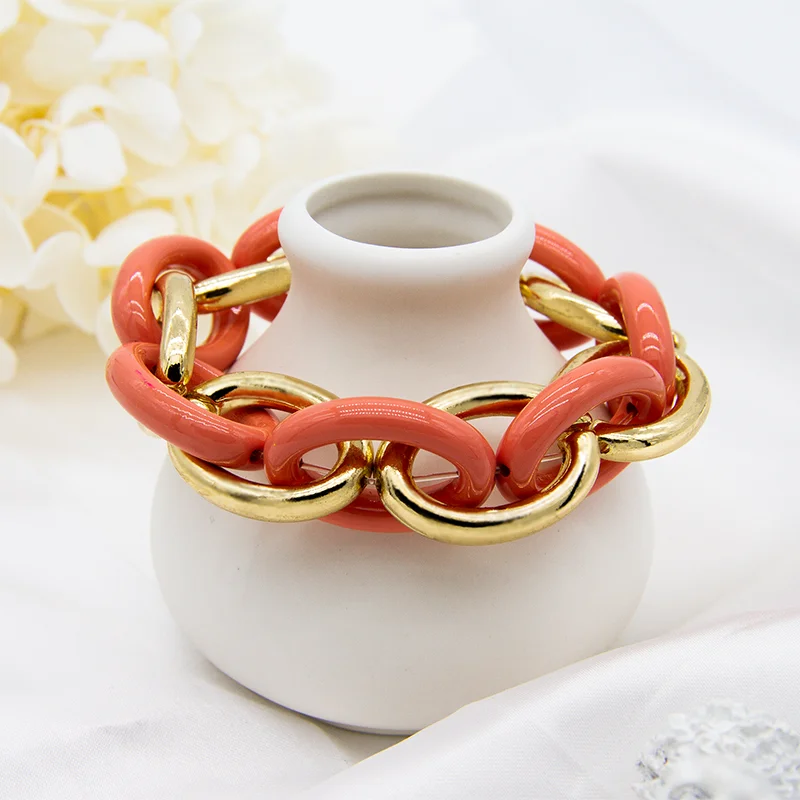 Chunky Bracelets For Women 2022 Fashion Stainless Steel Jewelry Custom Name Bracelets Love Charm Bracelets