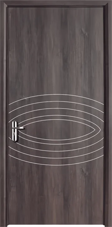 WPC wood plastic environmental Modern design french style room wpc door