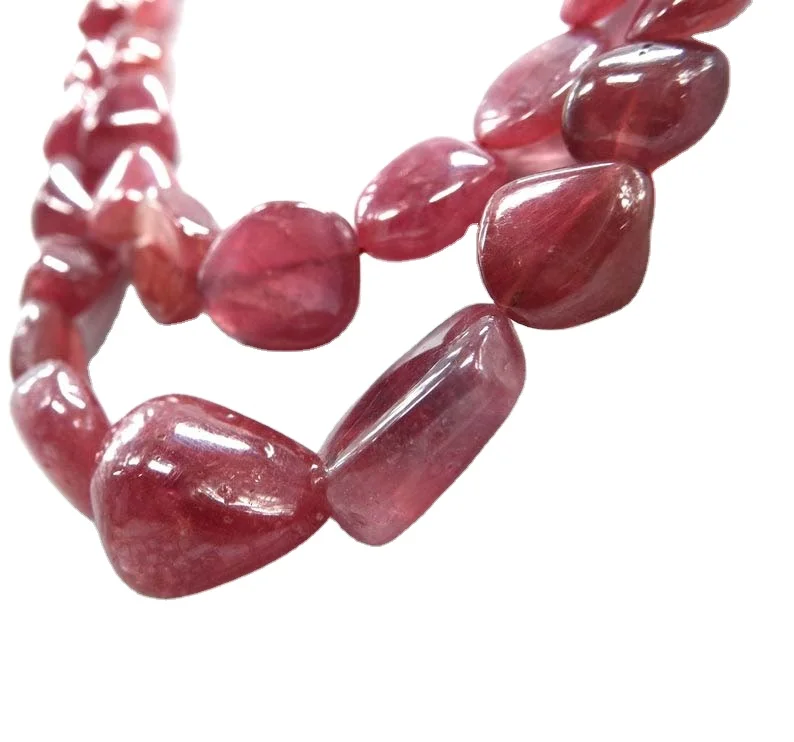 
 Бусины для ожерелья в форме барабана Ruby Plan, 16 дюймов, для изготовления ювелирных изделий  