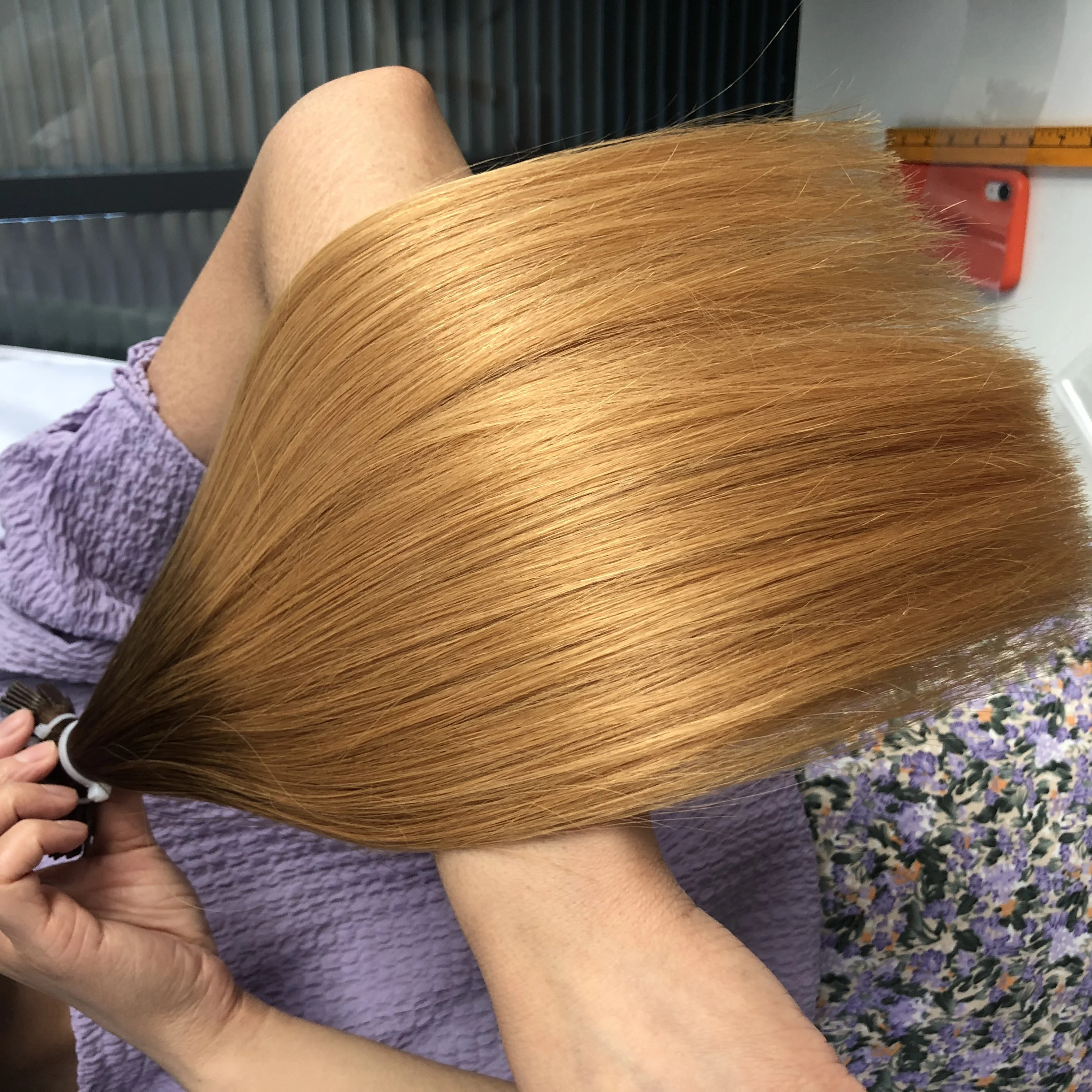 Застенчивые волосы Remy 100 г/упаковка 14-30