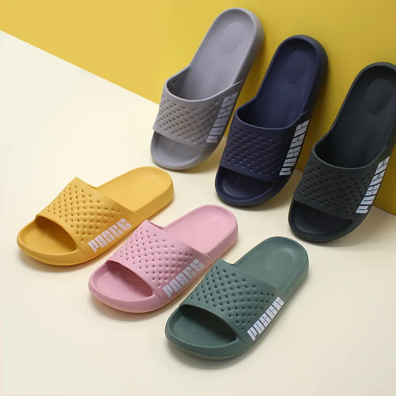 Custom Wholesale Lightweight Slipper with High Quality Rubber Sole Sheet Slide Sandal