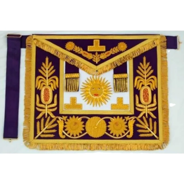 Regalia American Grand Lodge Tassels Lambskin Aprons Custom Size Hand Embroidery Badges Custom Color 2021 Masonic Embroidered