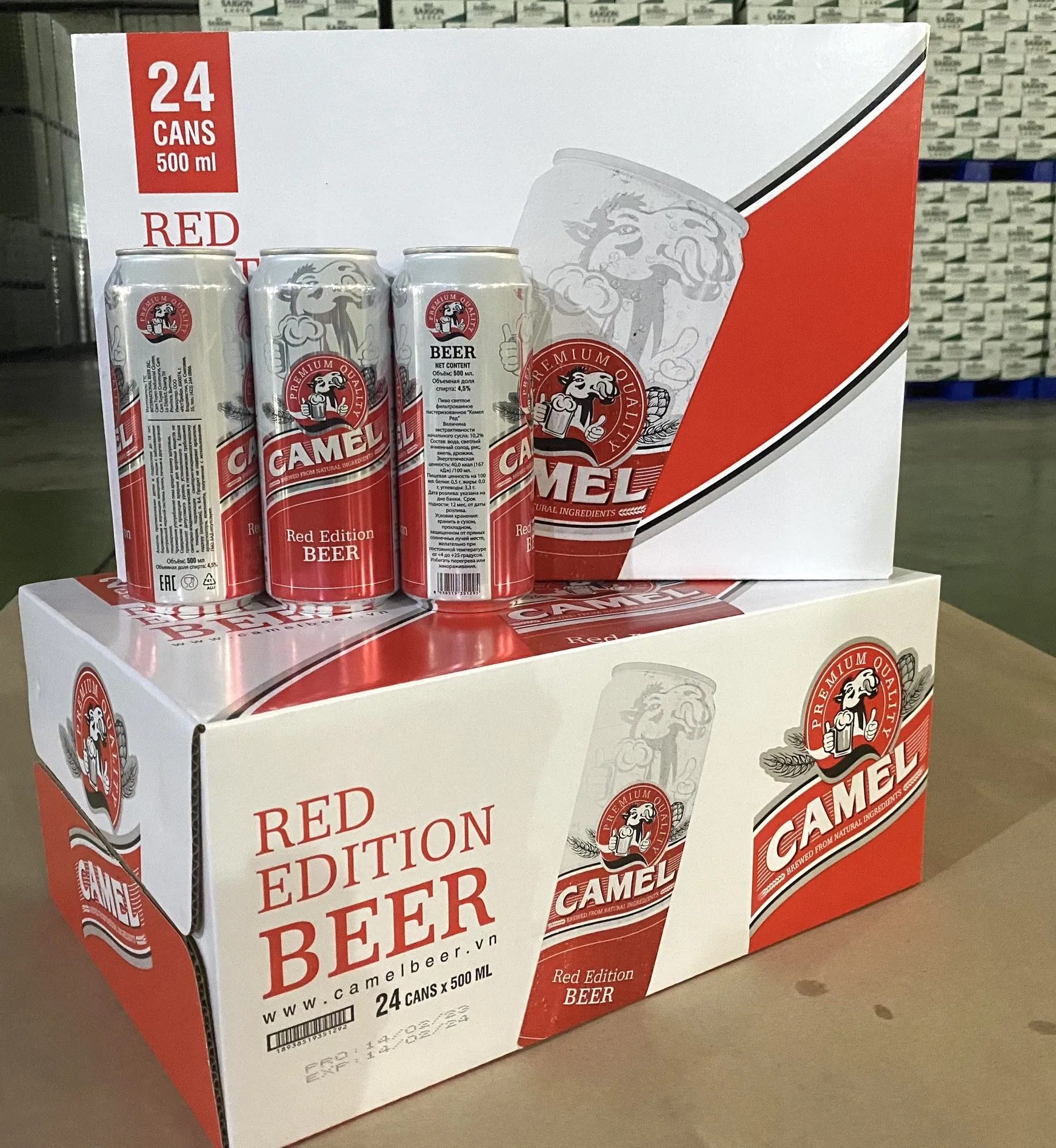 FRESH AND NATURAL BEER FROM VIETNAM