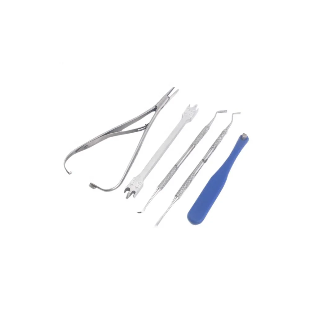 Dental and Surgical Mathieu Needle Tweezers Probes Lab Periodontal Probe CP-12 Color-Coded Probes Marking Perio-Scaler Dental