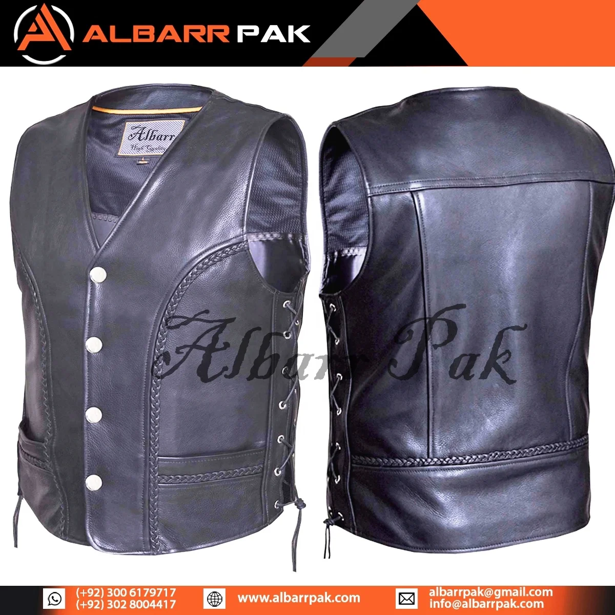 Custom made personalized short winter black leather suede leather motorcycle vest womens