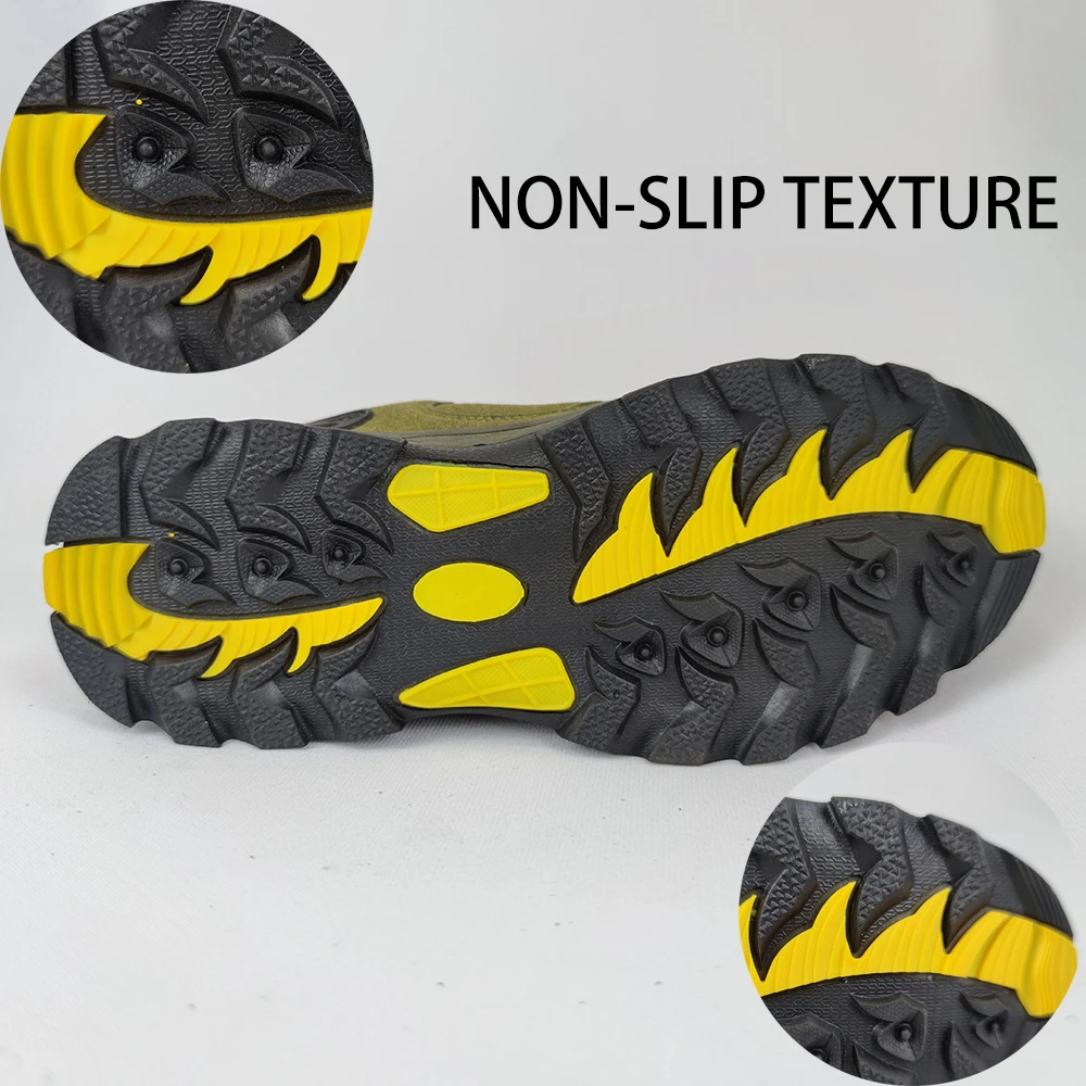 One Hiking Shoes Outdoor Boots Waterproof Winter High Top Mountain Climbing Hunting Boots for Men