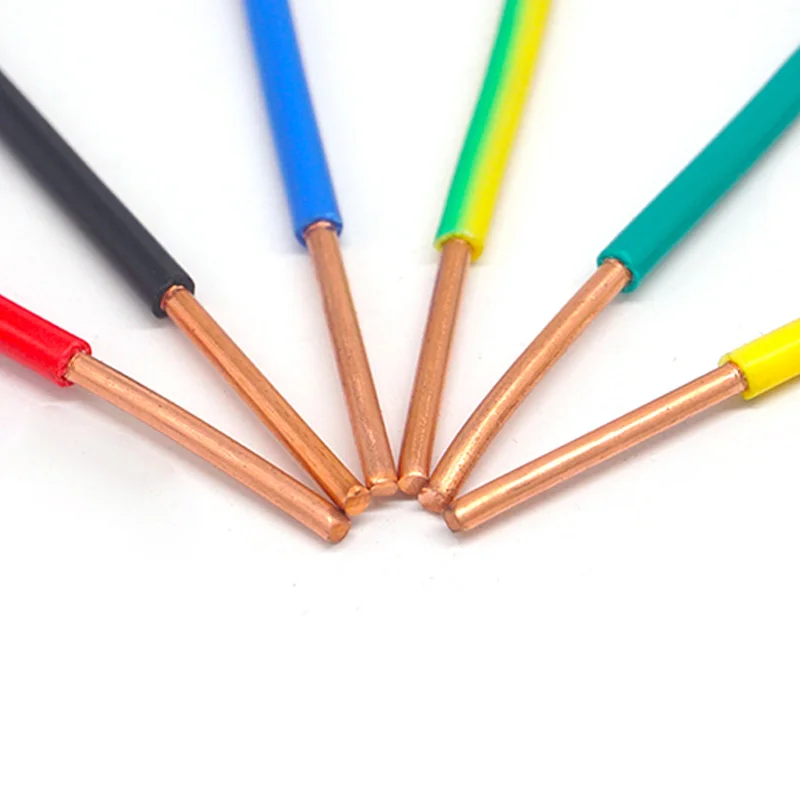 SZADP  Insulated BV/BVR/BVV/BVVB  Copper Cable Solid or Stranded Waterproof Flexible Pure Copper Sheath Wire