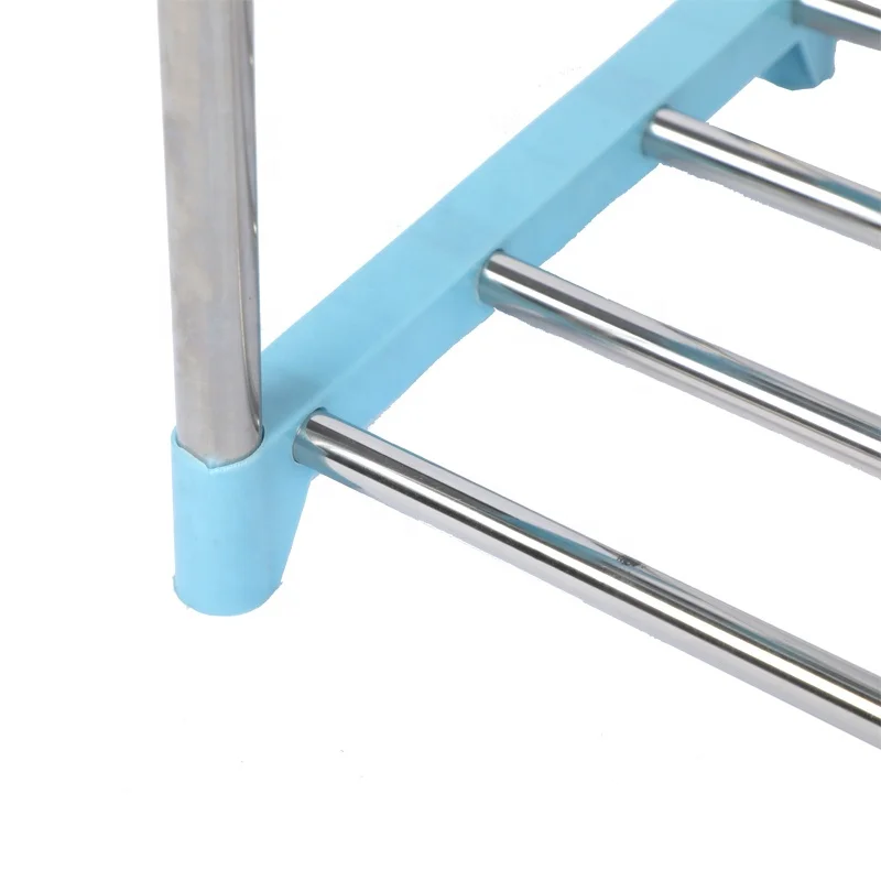 New style Factory Supply Stainless Shoe Rack Shoes Storage Rack Organizer For Shoes