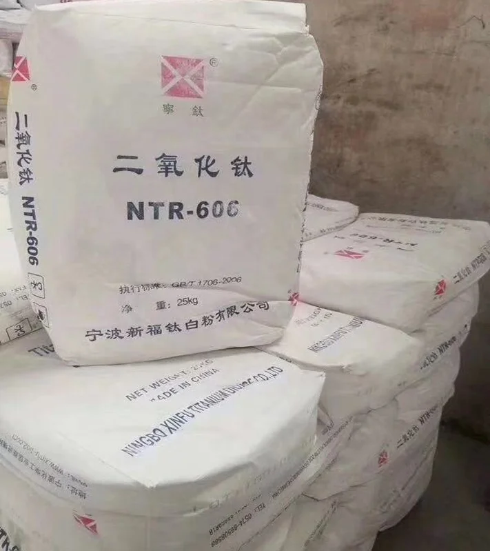 Rutile Grade Titanium Dioxide Tio2 for Paint use NingBo XngFu NTR 606
