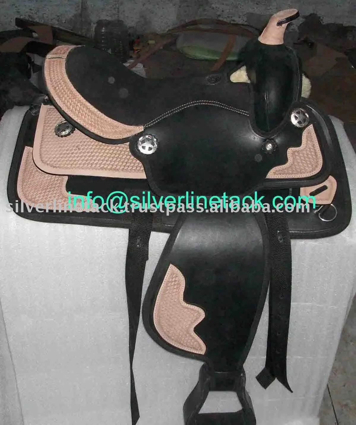 synthetic Western Saddle.
