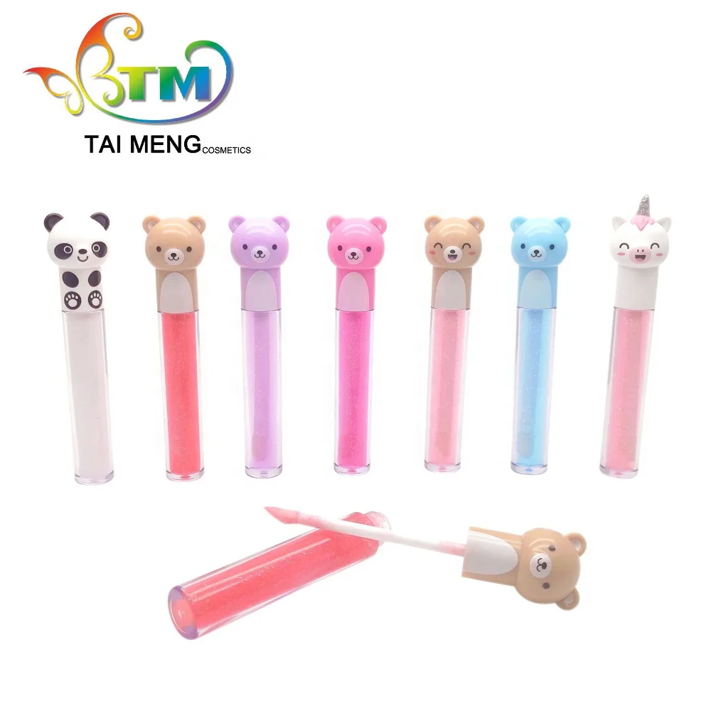 2021 novel unicorn cap private label lip gloss vendor