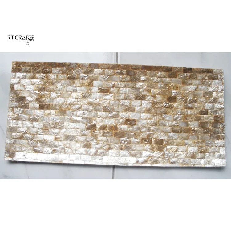 Luxury Handmade Vanity Tray Mother of Pearl Elegant Decorative Tray