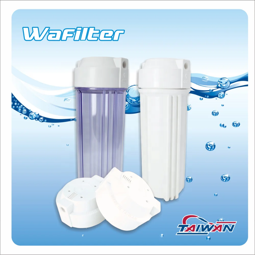 Taiwan 10 inch Canister Water Filter Plastic Housing for RO System Spare Parts Canister