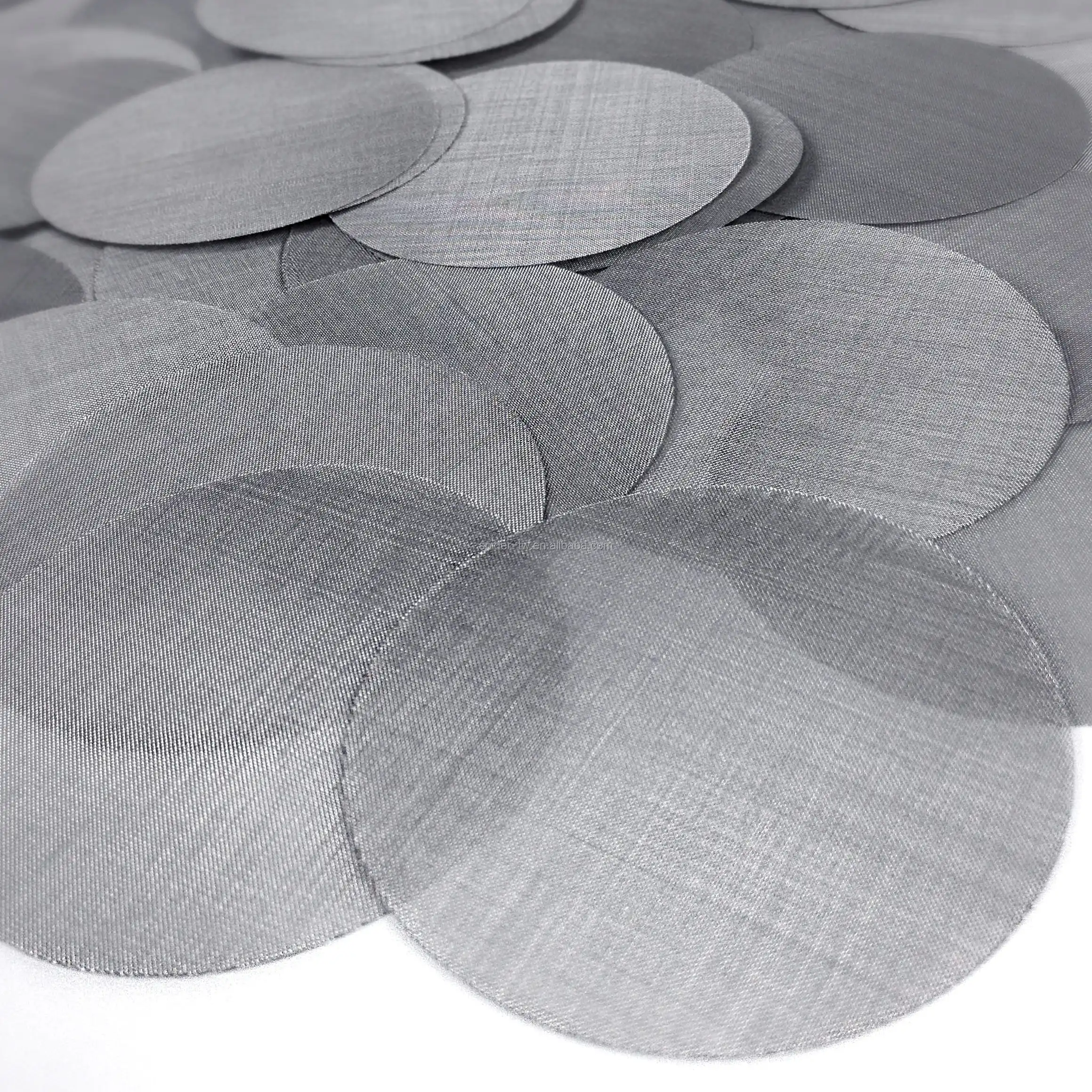 Smooth surface no sharp edges stainless steel filter mesh for extruder